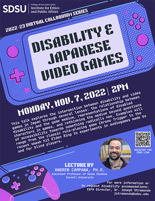 Disability and Japanese Video Games